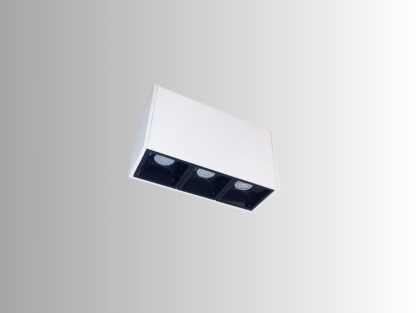 סטאר שקוע 24V 3X1W לבן חם - גוף לבן