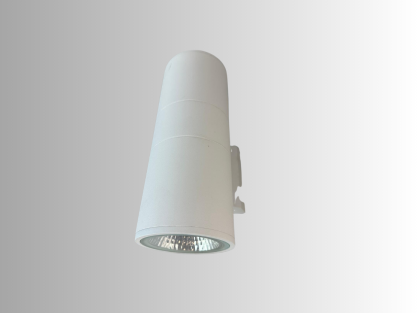 אפ דאון בזוקה 2X7W לבן קר - גוף לבן