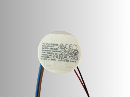שנאי עגול לדימור 12W | 300mA |  LF-BAT012-300-40 - TRIAC