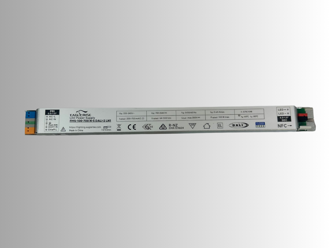 שנאי לינארי לדימור 100W | 200-700mA - DALI