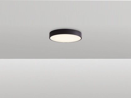צמוד תקרה ברלין 30W CCT קוטר 40 ס"מ - גוף שחור (25W)