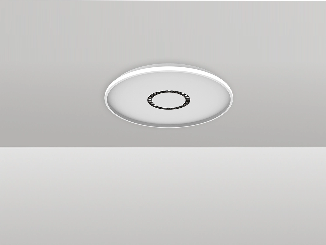 צמוד תקרה וגאס 24W + 30W - לבן חם - גוף לבן - ק.60