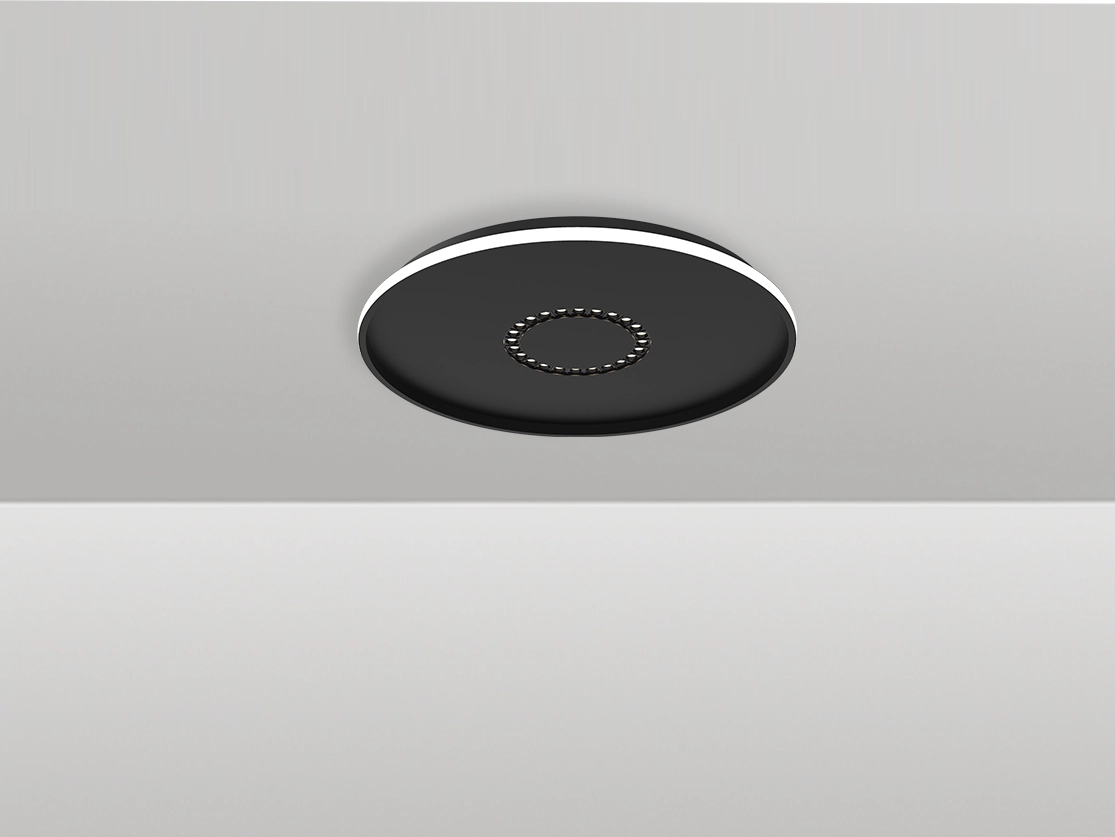צמוד תקרה וגאס 24W + 30W - לבן חם - גוף לבן - ק.60