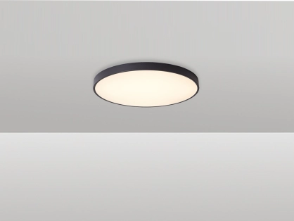 צמוד תקרה ונציה CCT - 40W - גוף שחור - ק.50