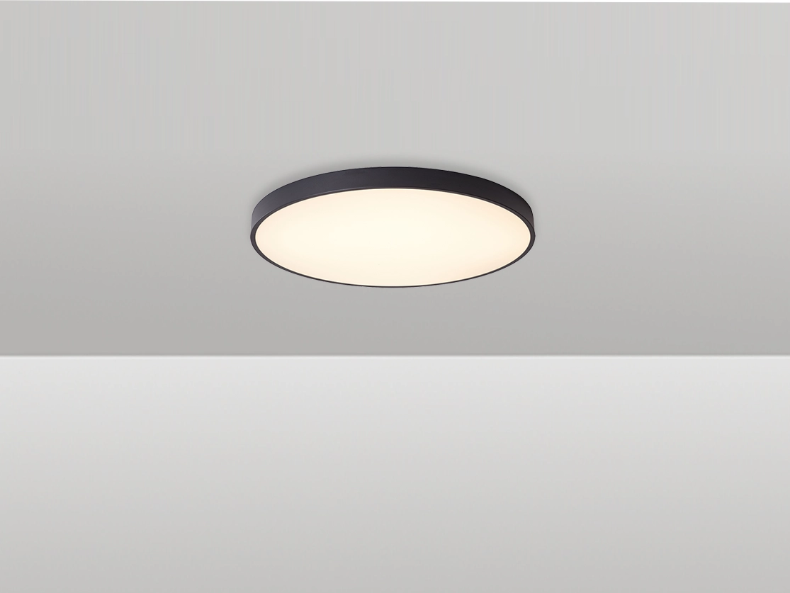 צמוד תקרה ונציה CCT - 40W - גוף לבן - ק.50
