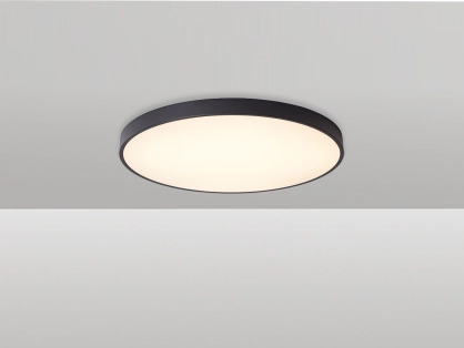 צמוד תקרה ונציה CCT - 80W - גוף שחור - ק.80