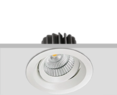 שקוע תקרה טום עגול 30W לבן 4200K גוף לבן