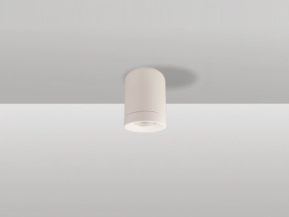צילינדר טיטניום 10W לבן 4200K - גוף לבן
