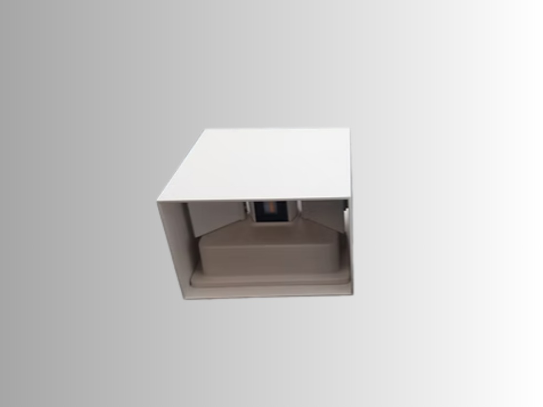 צמוד קיר אפרון 2X10W - לבן חם - גוף לבן