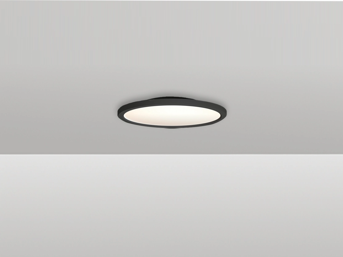 צמוד ת. פריזבי CCT 30W - גוף שחור - ק. 30 ס"מ