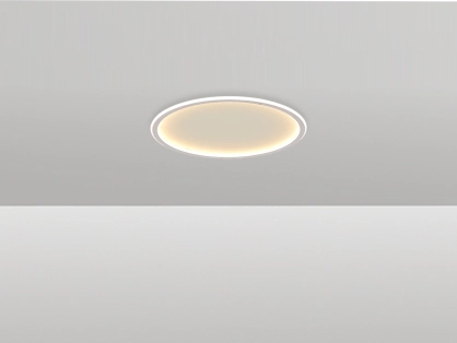 צמוד תקרה קלאוד 45W - ק.40 - לבן חם - גוף לבן