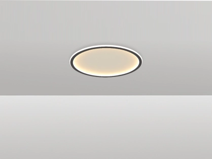 צמוד תקרה קלאוד 45W - ק.40 - לבן חם - גוף שחור